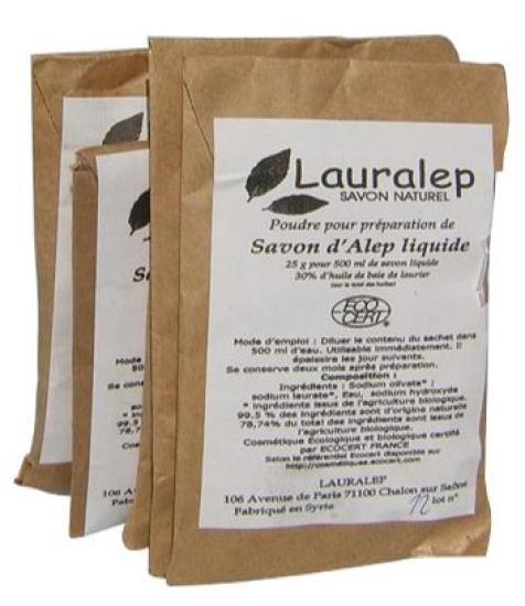 Refill of organic liquid Aleppo Soap