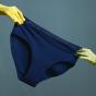 Period underwear - Made in France - Organic cotton - Heavy Flow - In Blue