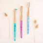Brosse à dents en plastique recyclé | Tête amovible